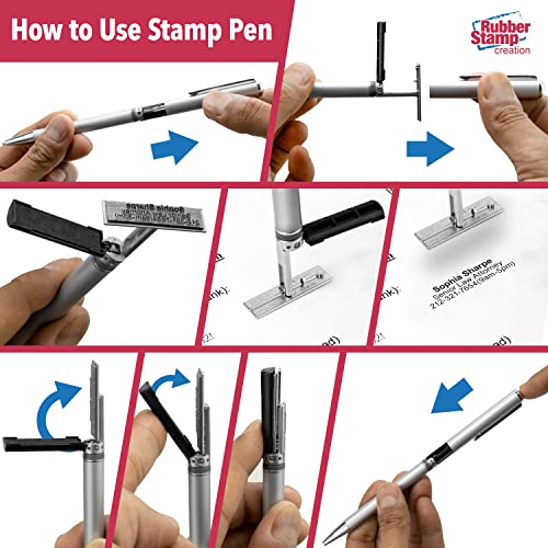 Heri Metal Stamp Pen with Free Engraving - Black