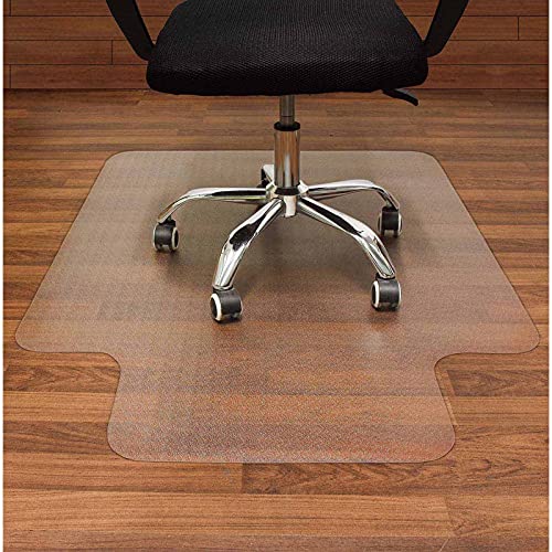 AiBOB Office Chair Mat for Hardwood Floor, 36" x 48" Clear Floor Protector