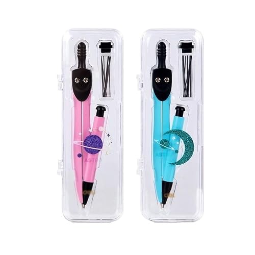 QVEZPRYX Set of Compass Drawing Tools for Learning