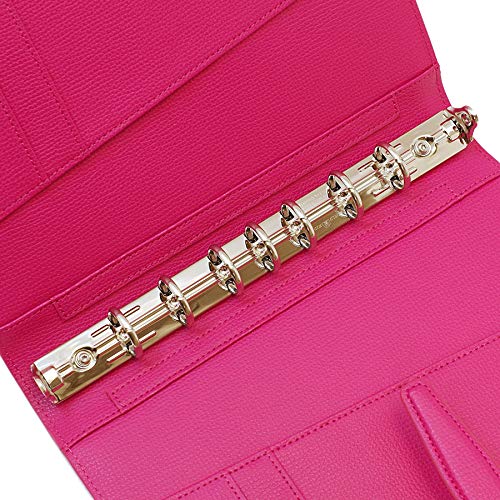 Franklin Planner Clam Cross Binder 64418 Classic Size 20mm Passion Pink