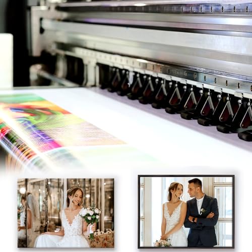 Premium Polyster Canvas Roll, Canvas Paper for Printing, Quick Dry, Wide Format Inkjet Printer Compatible, Paper Roll, Perfect for Fine Art, Photography, Giclée Printing, Archival Quality Prints