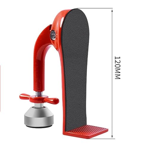 Zinc Alloy Anti Collision Door Stopper Strong Red