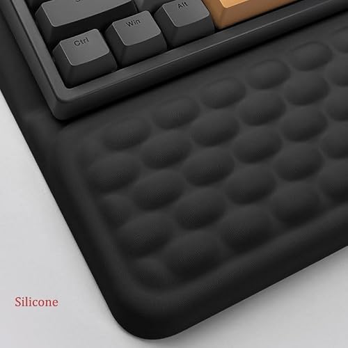 GFHSKRPL Slow Rebound Silicone Wrist Rest for Keyboard Pad