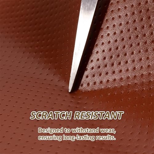 Fabric Adhesives Leather Repair Patch Self Kit Upholstery Leather Couch Patch, Reupholster Leather Patches for Furniture Couch Chairs Car Seat(Black)