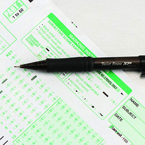 Pentel Twist-Erase III Mechanical Pencil (0.7mm), Red Barrel