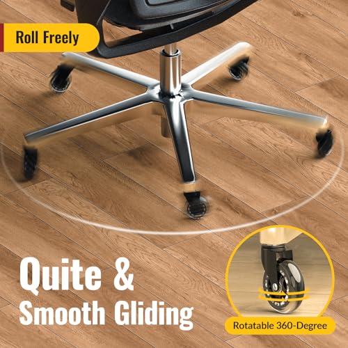 HOLKIE Office Chair Wheels Universal Fit Roller Blade Casters 25 Pack