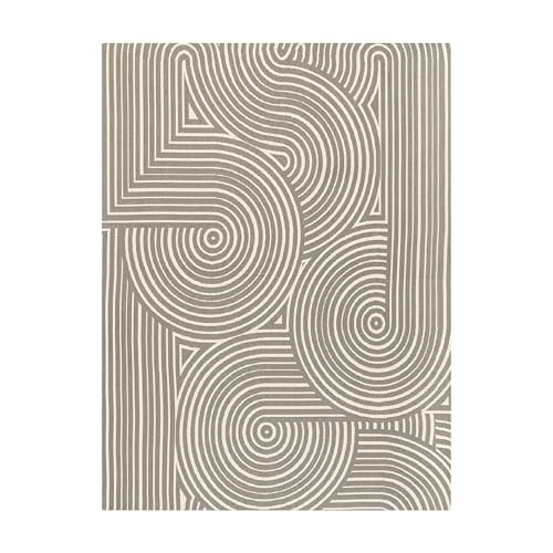 Anji Mountain 48" x 36" Rug'd Office Chair Mat for Carpet & Hardwood Floor