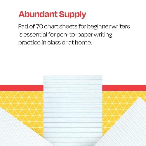 Paper Chart 24X32 SW RLD 1 in 70 SHTS Casafoyer - Pack of 2