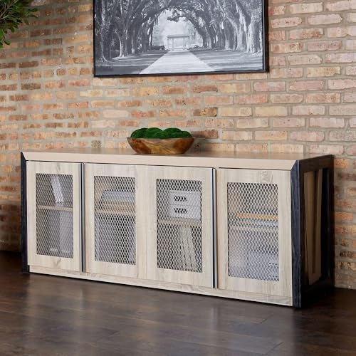 NBF Storage Credenza Office Cabinet for Workspace Organization, Walnut