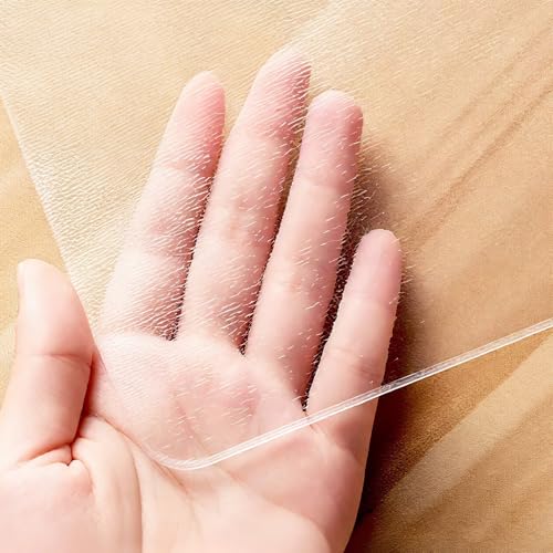 Frosted Transparent 32" x 38" Office Desk Blotter Mat Clear Plastic Table Protector Cover Pad PVC Topper Surface Proection Mat Pad Anti Scratch Table Mat Glass End Table Protector 1.5mm