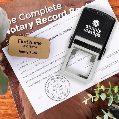 Washington Round Notary Stamp | Official State Notary Stamp | Official Seals | Meets State Specifications (Washington, Round Stamp)