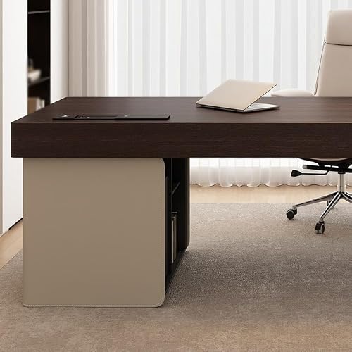 LINKIO Home Office Desks Solid Wood Desk Behind Sofa Home Boss Desk Study Computer Desk Computer Table Desk(200x70x75cm)