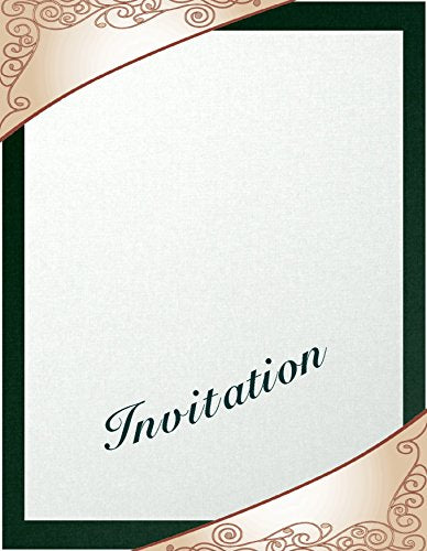 100 Dark Green Linen 80# Cover Paper Sheets - 11" X 17" (11X17 Inches) Tabloid|Ledger|Booklet Size - 80 lb/pound Card Weight - Fine Linen Textured Finish - Deep Dye Quality Cardstock
