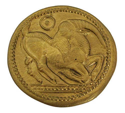 Talos Artifacts Bronze Ibex Desk Press Papier - Paperweight