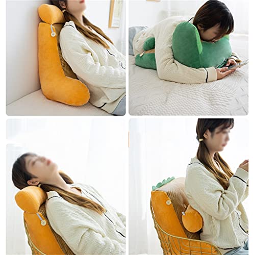 GSTYMXX Lumbar Cushion Pillow Seat Back Office Sedentary Artifact
