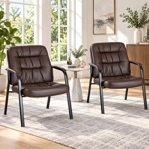 HAPPYMONT Waiting Room Chair Set of 2, Reception Guest Chair