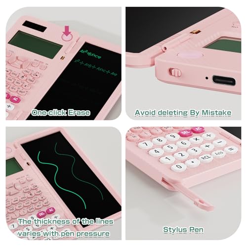 991ES MAX 417 Functions Scientific Calculators 4-Line Display with Notepad