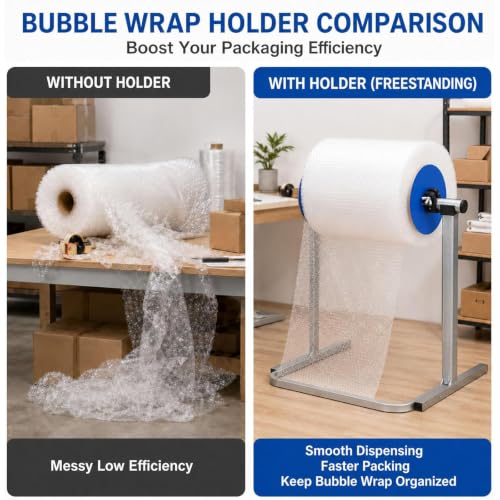 YZHYY Bubble Wrap Roll Dispenser for Packing Shipping