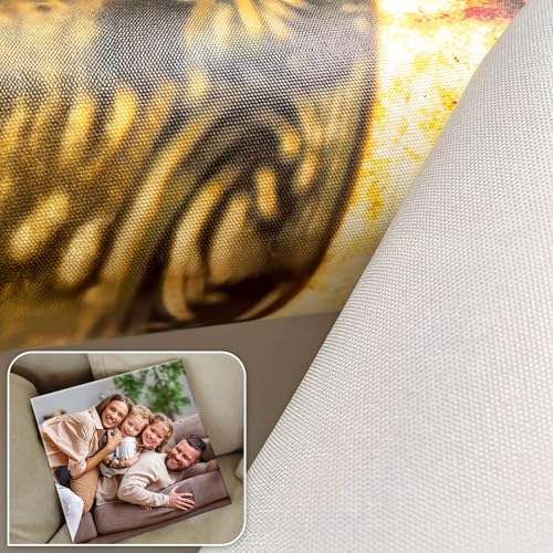 Premium Polyster Canvas Roll, Canvas Paper for Printing, Quick Dry, Wide Format Inkjet Printer Compatible, Paper Roll, Perfect for Fine Art, Photography, Giclée Printing, Archival Quality Prints