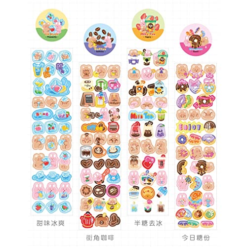 UOHLCX Masking Washi Tape Art Decorative Adhesive DIY Scrapbooking Sticker Label Stationery