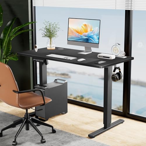 DUMOS 63 Inch Electric Standing Desk, Memory Adjustable Home Office Desk