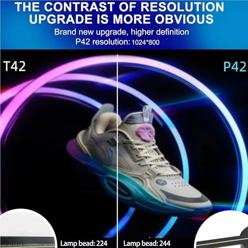 3D Hologram Projector Fan Wall-Mounted WiFi LED Player Sign Holographic Lamp Remote Advertising Display Image Video