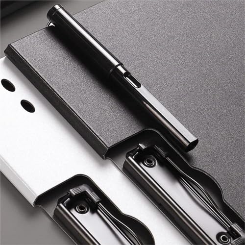 Folder A4 Binder Punchless with Spring Action Clamp Clips File Folder for Office Commercial School