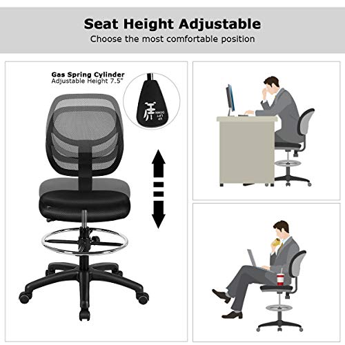 SPORFIT Adjustable Office Drafting Chair