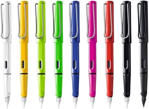 USZWBY Vintage Pens Fountain Pens for Writing Stunning Luxury Writing Pens Calligraphy Pen Best Pen Gift Perfect for Men and Women Lacquer Pen for journaling（White-0.5mm）