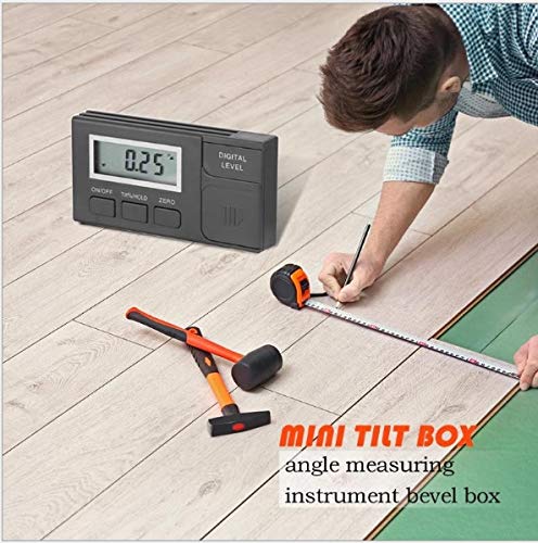 UOHLCX HBJWOV Portable Digital Bevel Box 360 Degree Min Digital Protractor Inclinometer Level Box Magnetic Base Electronic Protractor