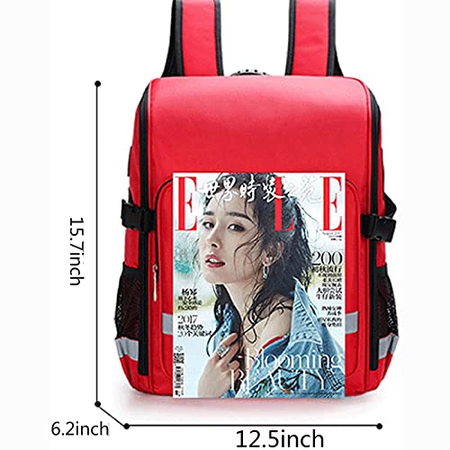 YUSIWOAL Portable First Aid Kit Bag, Emergency Survival Bag Medicine Storage Bag, for Home, Office, Camping, Workplace, Car and Travel (Color : Red)