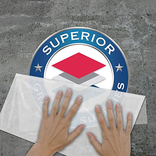 Superior Graphic Supplies – 24" x 300' High Tack Premask Transfer Tape for Self Adhesive Vinyl - Premium-Grade Application Tape Roll for Signs, Stickers, Decals, Walls, Doors and Windows Applications