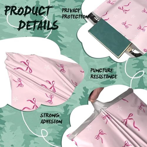 ordinarYone Pack of 100 Tear Resistant Waterproof Mailing Bags Elegant Poly Mailer Envelopes with Tamper Evident Closure