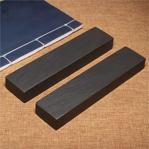 2pcs Paperweight Chinese Calligraphy Special Stone Paperweights