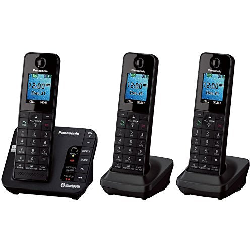 Panasonic KXTGH263B Dect 6.0 3 Digital Cordless Handset