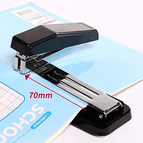 OEKFVCHVZ 360 Degree Rotating Stapler School Desktop Portable Standard Staplers for Paper Binding Office Accessories