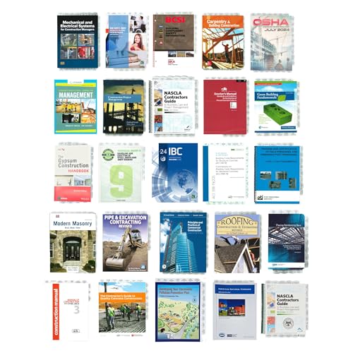 Preprinted Tabs - NASCLA Accredited Examination - Mississippi Commercial General Building Contractor
