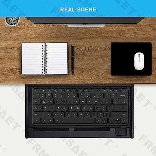 FRMSAET Under Desk Keyboard Drawer Multipurpose Tray Pencil Drawer - Black