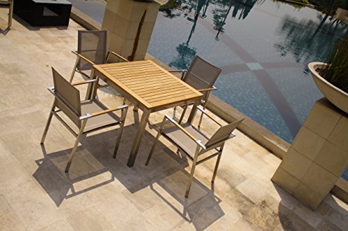 AquaTeak Moda Stacking Sling Chair