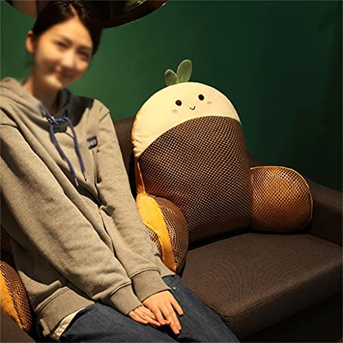 GSTYMXX Office Seat Pillow Lumbar Cushion Back Waist Sofa