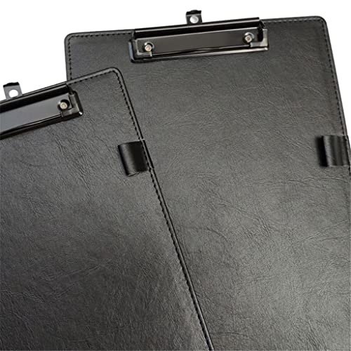 Clipboard Folder PU Leather A4 A5 File Paper Clip Board Writting Pad Folder Document Stationery