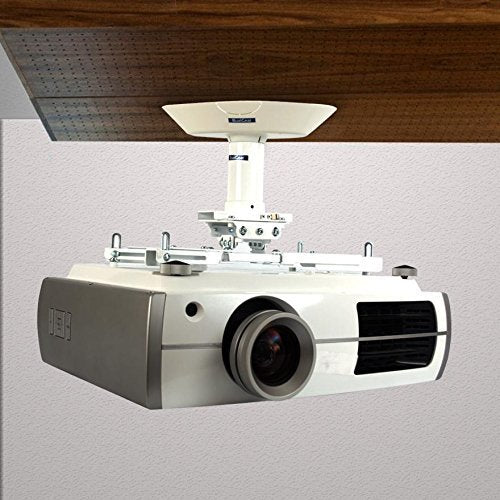 QualGear Pro-AV QG-KIT-CA-3IN-B Single Joist Ceiling Adapter, 3" 1.5" Projector Mount Kit Accessory, Black