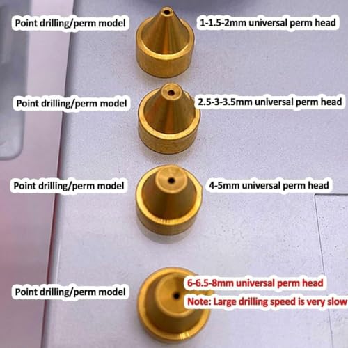 Self-Priming Hot Melt Glue Gun for Rhinestone Inlay,Adjustable Temperature,4 Brass Tips 1-8mm,for Fabric and Craft Projects