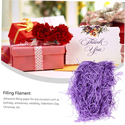 Tissue Paper Purple Shredded Gift Wrap 3 Packs