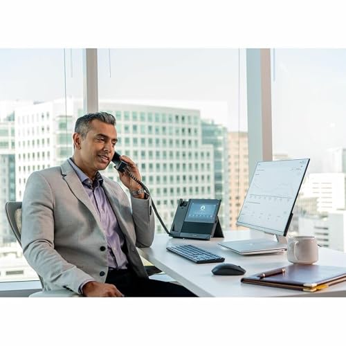 Poly CCX 600 IP Phone - Corded - Corded/Cordless - Wi-Fi, Bluetooth - Black - VoIP - 2 x Network (RJ-45) - PoE Ports