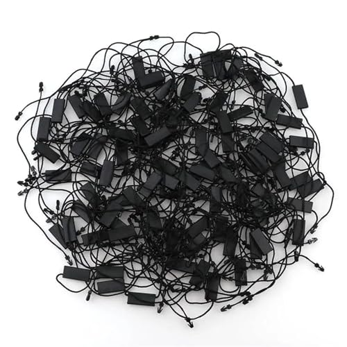 1000Pcs Rectangle Double Insertion Clothes Tags for Garment Bag Cards