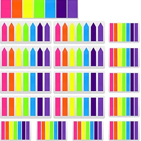 Page Markers Sticky 900 Pieces Colorful Page Marker Bookmarks