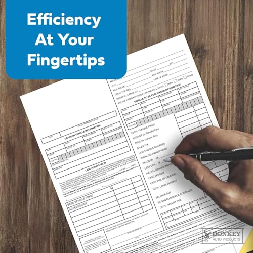 Vehicle Purchase Agreement Forms (2-Part) (100 per pack)