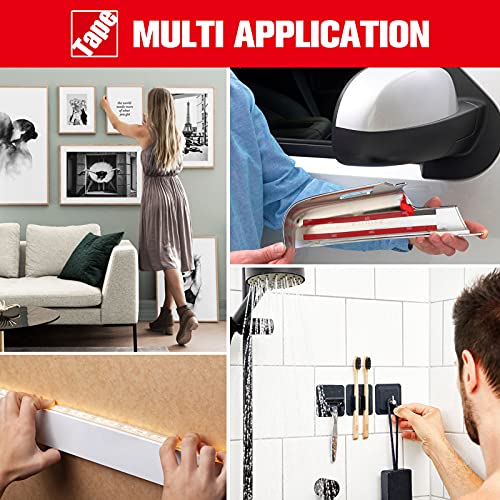 Double Sided Tape Heavy Duty, Super Strong Adhesive, 100ft x 0.39in, 1 Pack