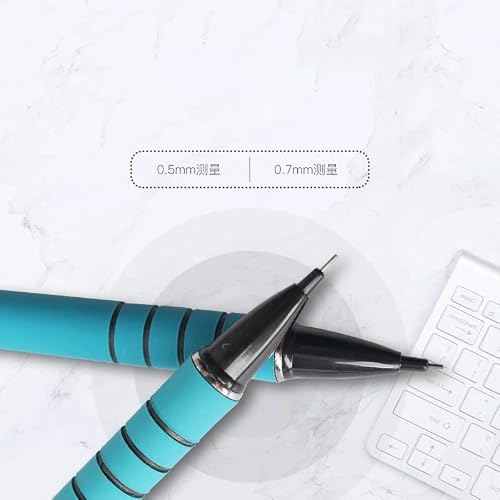YMGSCC 4Pcs 0.5mm .7mm Mechanical Pencil Drawing Automatic Graphite Writing Instruments(0.5mm)